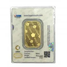 Logam Mulia Antam - 50 gram - Gold 24K BARU